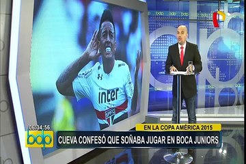 Christian Cueva: “Uno de mis sueños siempre ha sido jugar en Boca”