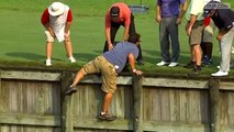 Fan helps retrieve driver in Round 2 of THE PLAYERS