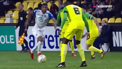 Une mésentente et Konaté punit Nantes : l'ouverture du score d'Auxerre
