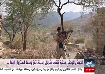 الجيش الوطني يحقق تقدما شمال مدينة تعز وسط استمرار المعارك