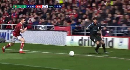 Leroy Sane  Goal HD -  Bristol City	0-1	Manchester City 23.01.2018