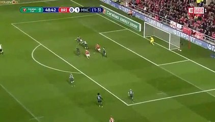 Sergio Aguero  Goal HD - Bristol City	0-2	Manchester City 23.01.2018