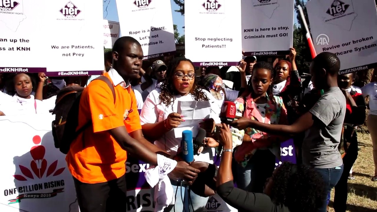 Kenya'da hastanede cinsel istismar iddiaları protesto edildi - NAYROBİ