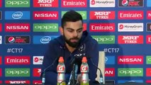 Virat Kohli pre India vs South Africa ICC champions trophy match press conference 2017