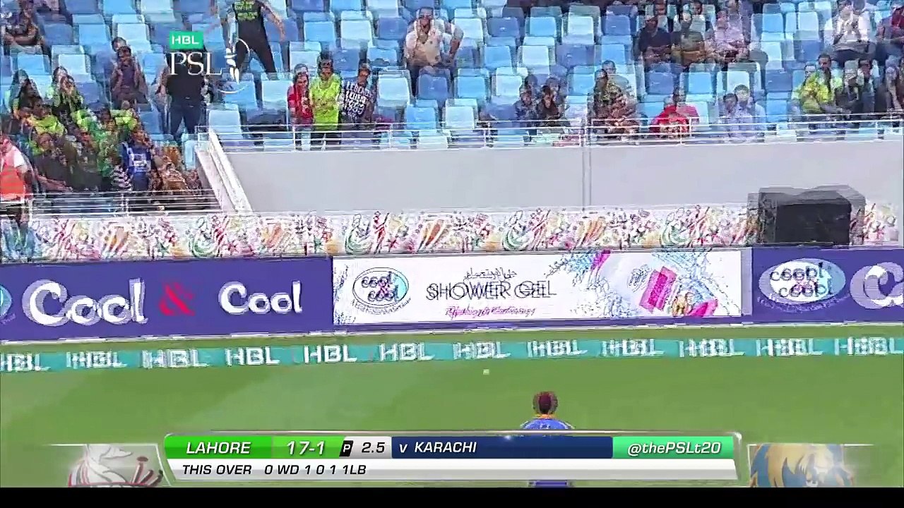PSL 2017 Match 18: Karachi Kings vs Lahore Qalandars Highlights