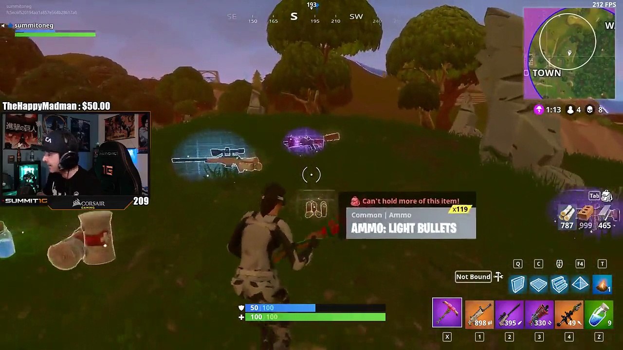 Fortnite #0351: "casually quick scoping someone mid sentence"