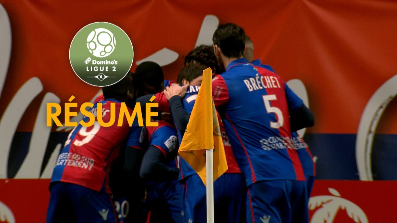 Résumé  GFC Ajaccio - Nimes (2-0) Résumé - (GFCA-Nîmes) / 2017-18