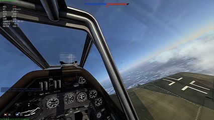 War Thunder FW 190-A1 contra el P38 Lightning