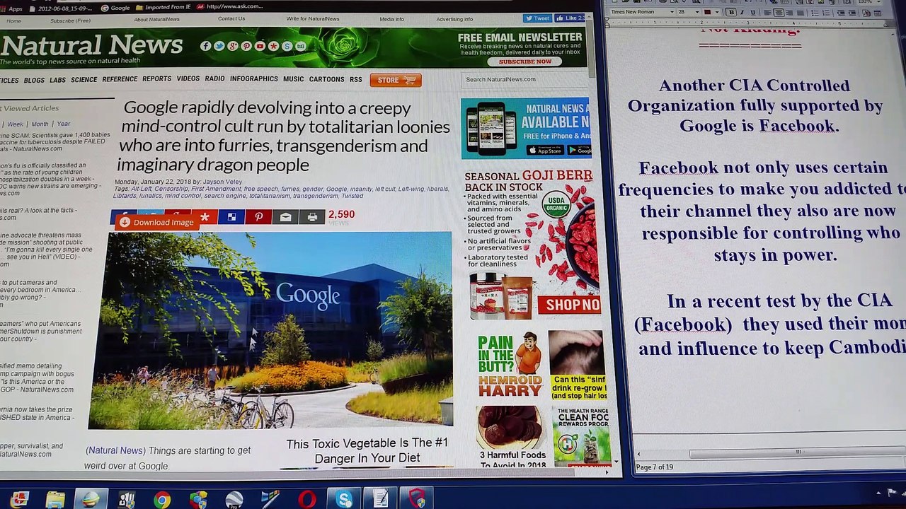 Google Thought Police Exposed In A Law Suit - It's 1984