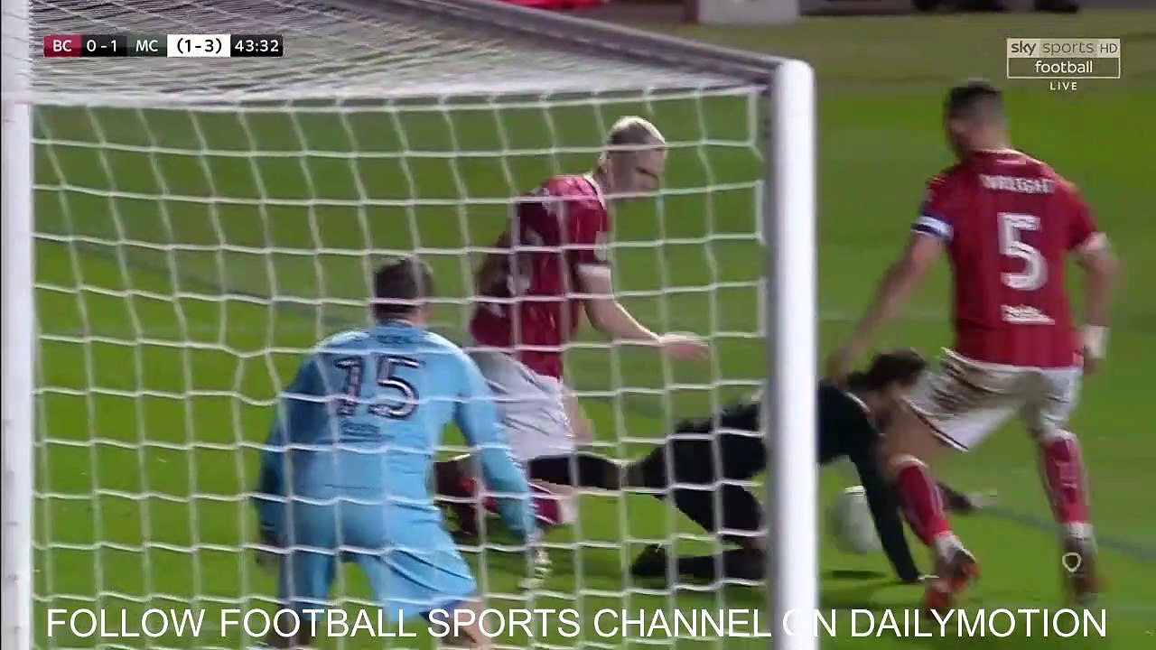 Bristol City vs Manchester City  (2-3) Résumé