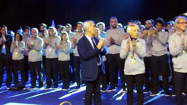 VIDEO. Tarbes - L'hommage des Petits As à Coco Colomes