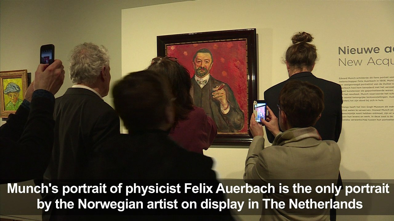 Van Gogh Museum unveils rare picture by peer Munch