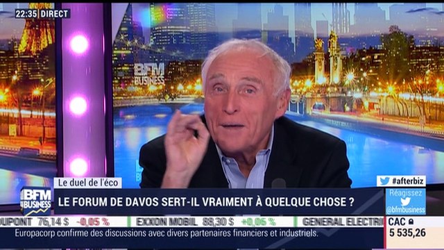 Le duel de l'éco: Le Forum de Davos sert-il vraiment à quelque chose ? - 23/01