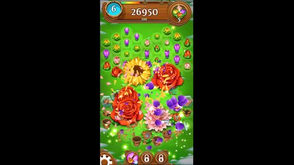Blossom Blast Saga Level 25 - Blossom Blast Saga finished no buster Gameplay #25