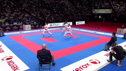 (1/2) Bronze Male Team Kata Egypt vs Peru. WKF World Karate Championships new