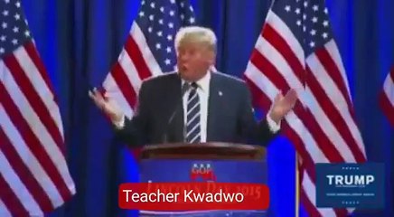 Breaking: President Trump's apology to Africa