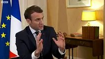 FULL INTERVIEW- French President Emmanuel Macron on Brexit and Trump - BBC News