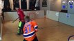 Kids HocKey Knee Hockey Must Watch To END Amazing Battle Carter McDavid v Tyler Ovechkin