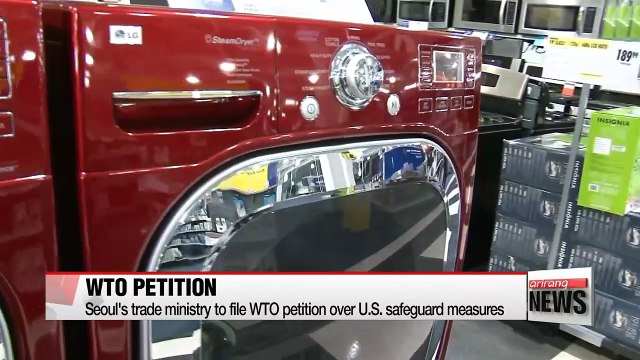 Seoul's trade minister to file WTO petition over U.S. safeguard measures