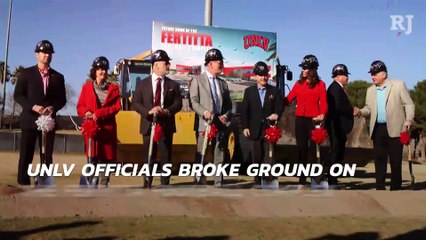 UNLV breaks ground on Fertitta football building