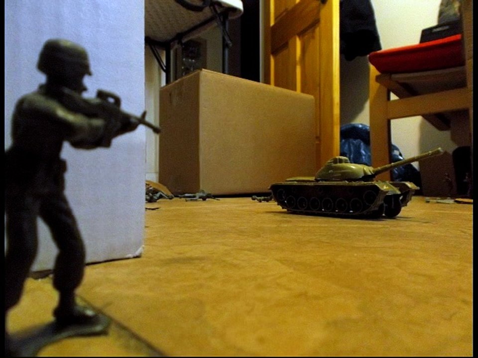 [Stop Motion ] Army Men  Battle for the Town