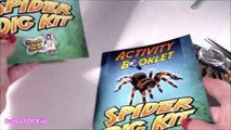 Cutting OPEN Squishy SPIDER! Whats Inside? Huge Spider DIG IT BAR! Was it a Big ONE? FUN