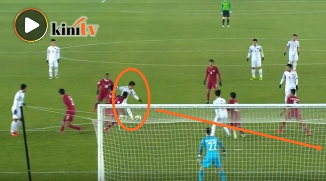 Aksi lincah Quang Hai jaring gol heret Qatar ke masa tambahan