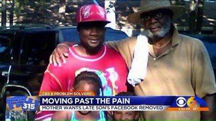 Mom of Man Killed in Shooting Struggling to Get His Facebook Page Taken Down