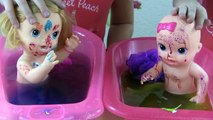 Baby Alive Doll Bath Time Color Change Water Bubble Bath * Foam Soap & Surprise Fizz Egg