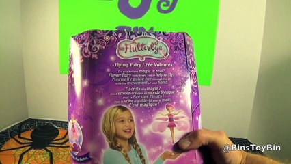 FLUTTERBYE FLYING FAIRY Review! When Fairies Attack! by Bins Toy Bin