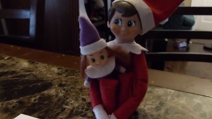 Baby Elf on the Shelf! Serafina Snow!