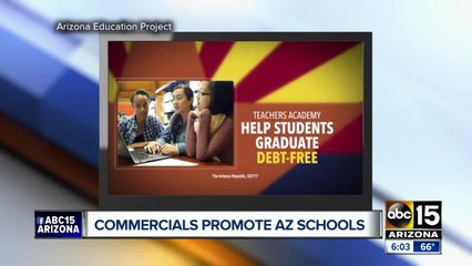 Commercials promote successes in Arizona school systems