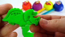 Play-Doh Superhero Lollipops Hulk Spiderman Learn Colors Finger Family Nursery Rhymes for Kids