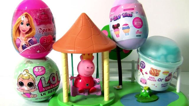 LOL Lil Outrageous Littles Dolls with Princess Peppa Pig