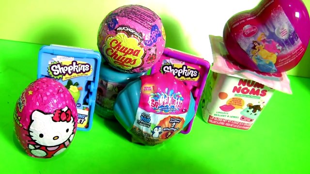 TOYS SURPRISE Splashlings Shell Disney Princess Fashems Peppa Pig NUM NOMS Elena