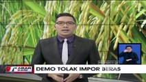 Puluhan Petani di Pati Demo Tolak Impor Beras