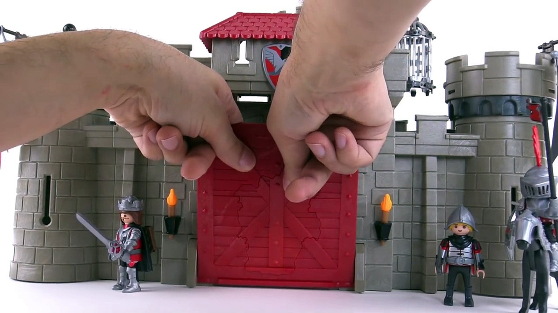 Playmobil new Hawk Knights Castle review! set 6001 - video Dailymotion
