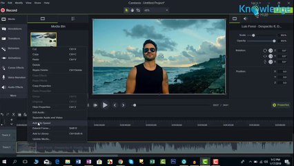 How to change Pitch  Voice in Camtasia  Knowledge Hub