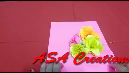 DIY - Make beautiful Paper Flower at Home