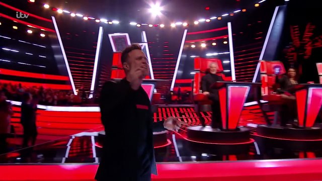 Olly Murs Performs 'Dance With Me Tonight': Blind Auditions | The Voice UK 2018