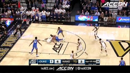 Duke vs. Wake Forest Basketball Highlights (2017-18)