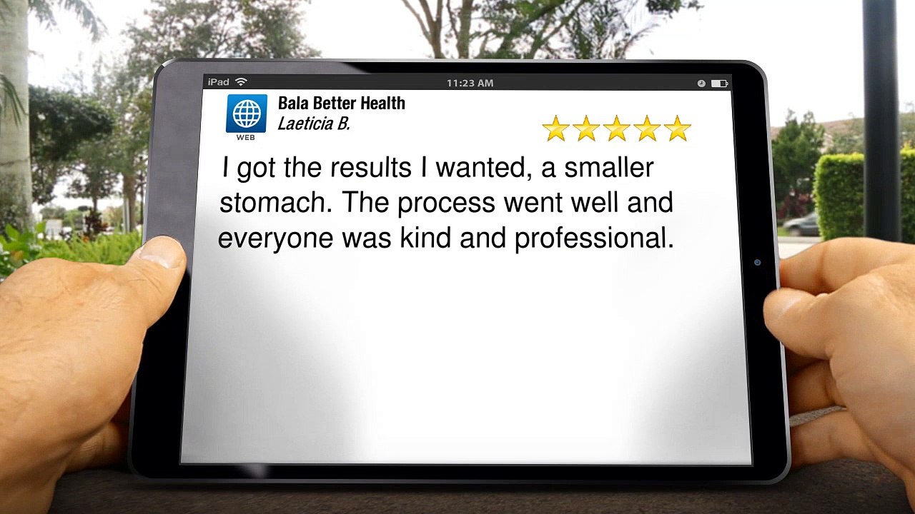 Bala Better Health Bala Cynwyd Amazing 5 Star Review by Laeticia Bashala