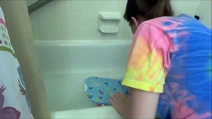 Dakotas First Bath (Full Body Silicone Baby)