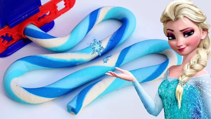 DIY Play Doh Super Rainbow Compilation Frozen Elsa Sparkle Play Doh Mighty Toys Learn Colors