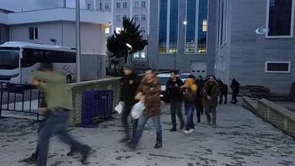 Samsun'da Uyuşturucu Ticaretinden 9 Kişi Adliyeye Sevk Edildi
