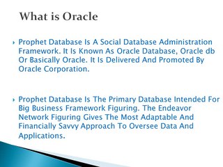 Why Is Everyone Talking About Oracle
