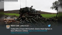 Turkey Kills At Least 260 Kurdish, Islamic State Fighters In Syria Offensive