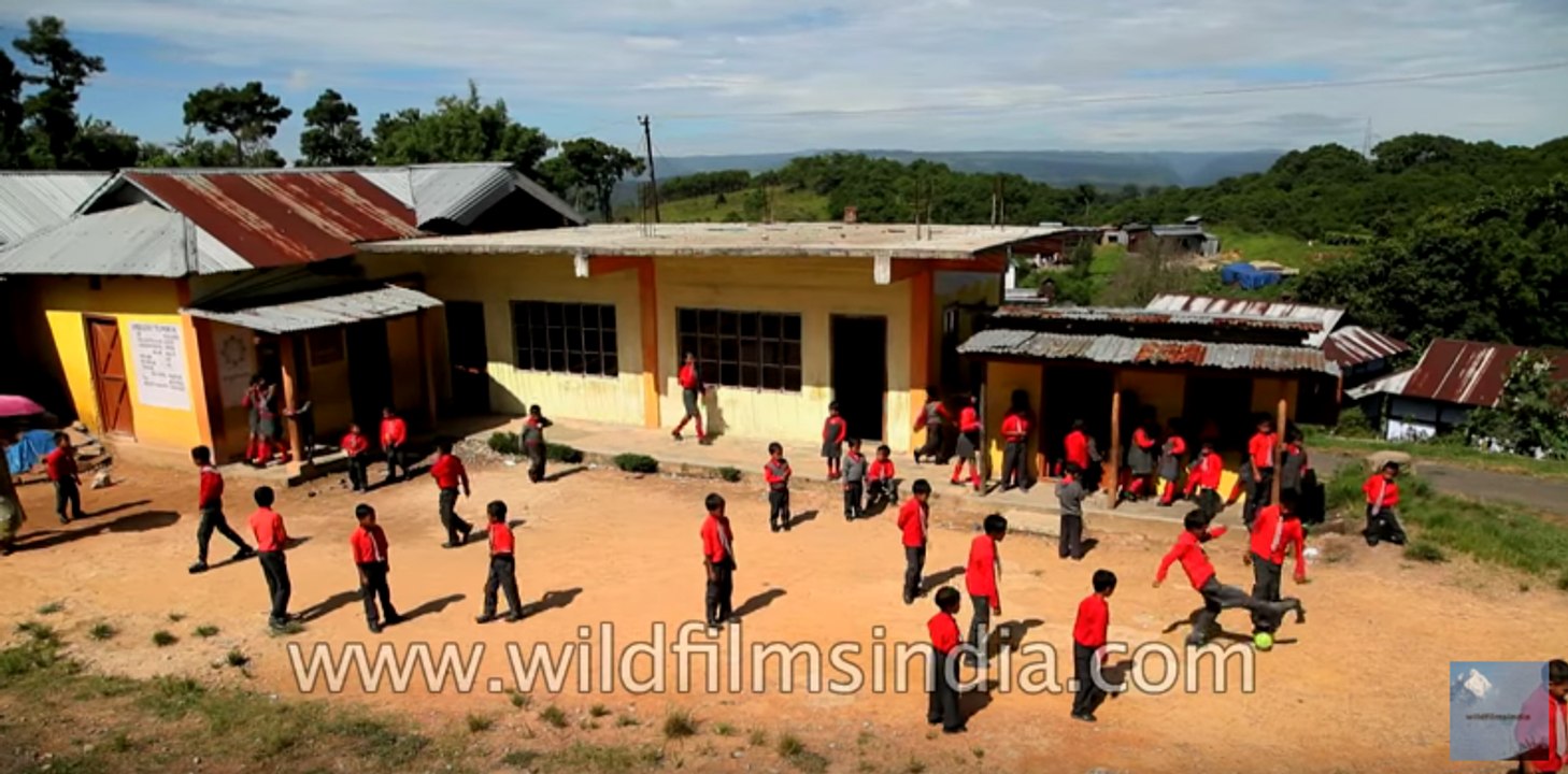 Going to school in Meghalaya