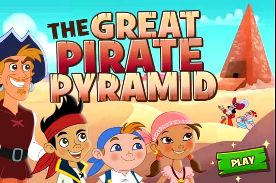 The Great Pirate Pyramid | Jake and the Neverland Pirates online game for kids