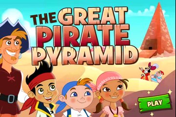 The Great Pirate Pyramid | Jake and the Neverland Pirates online game for kids